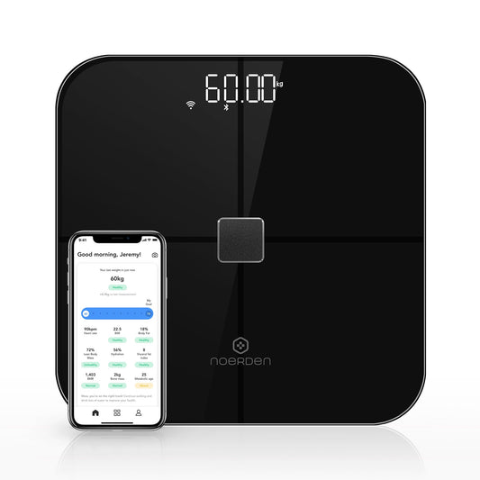 NOERDEN Smart Scale with Heart Rate Monitor-Fitzone